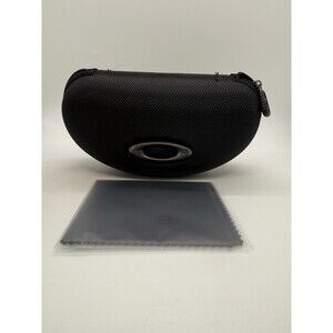 Oakley Soft Vault Sunglasses Case Clamshell Zippered X-Large & Microfiber Cloth